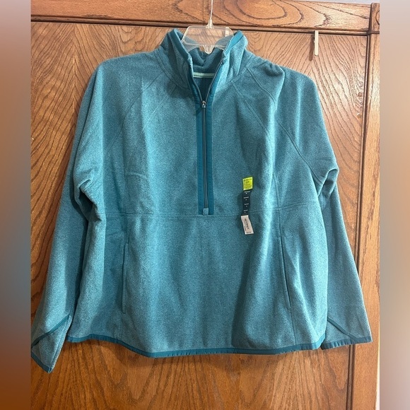 Tek Gear 1X Micro Fleece popover mockneck NWT - Picture 2 of 5